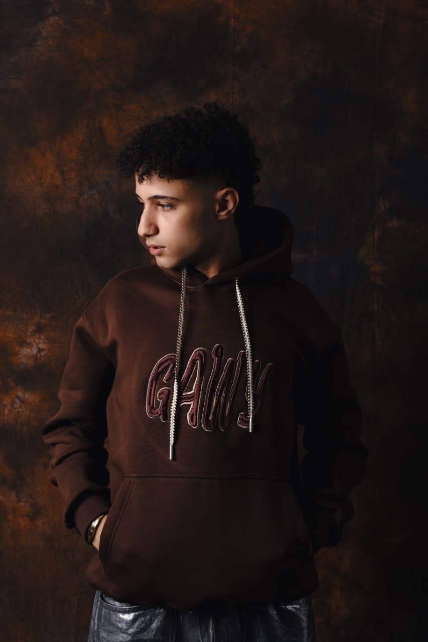 Gawy hoodie Brown