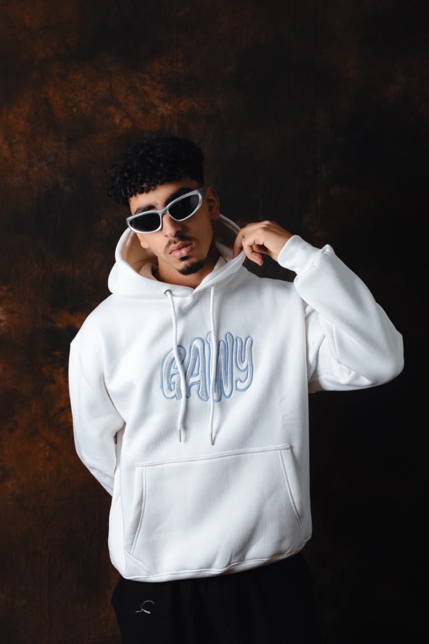 Gawy hoodie White